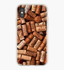 Wine corks textures iPhone-Hülle & Cover