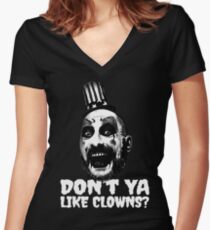 You're A Reject. Women's Fitted V-Neck T-Shirt
