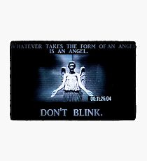 Weeping Angel/ Don't Blink Photographic Print