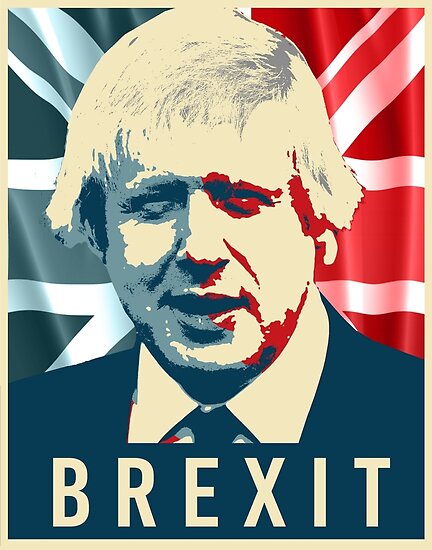 "Boris Johnson Brexit" Posters By Popdesigner | Redbubble