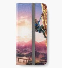 Die Legende von Zelda: Atem der Wildnis Link iPhone Flip-Case/Hülle/Klebefolie