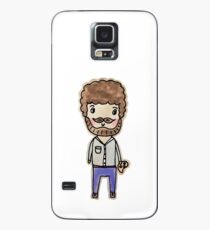 Funda/vinilo para Samsung Galaxy bob ross acuarela doodle