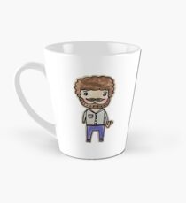 bob ross watercolor doodle Tall Mug
