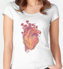 Schatz Tailliertes Rundhals-Shirt