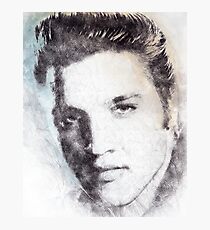 Elvis presley portrait 02 Photographic Print