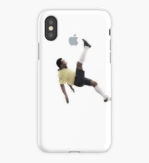Pele kicking an Apple iPhone Case