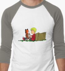 The Many Adventures of Hobbes Men's Baseball ¾ T-Shirt