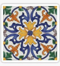 Portugal Azulejos MultiColoured Sticker