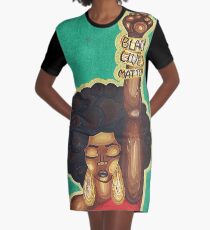 JUSTICE WANTED Graphic T-Shirt Dress