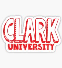 Clark University Sticker