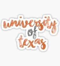 University of Texas Sticker