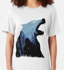 Jon Snow - King of The North Slim Fit T-Shirt