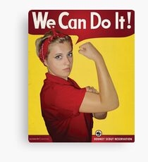 We Can Do It! Canvas Print