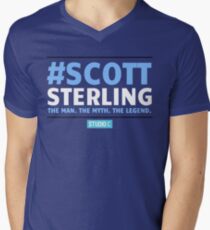 Scott Sterling-STUDIO C Men's V-Neck T-Shirt
