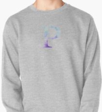 Blue Rho Watercolor Letter Pullover