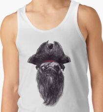 Capt. Blackbone the pugrate Tank Top