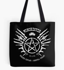 Winchester Coat of Arms (white logo) Tote Bag