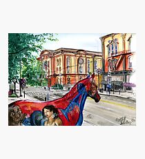 Saratoga Springs Broadway Photographic Print