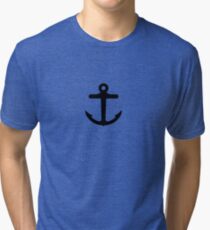 Haddock's Anchor Tri-blend T-Shirt