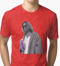 69 cent. Jeffrey Lebowski shopping for Half & Half Tri-blend T-Shirt