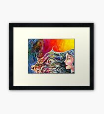 Bohemian Fire Framed Print