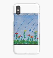 no rain no flowers iPhone Case