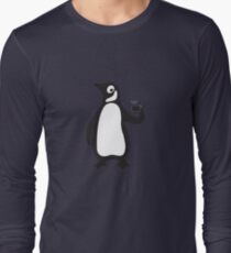 Penguin Selfie Long Sleeve T-Shirt