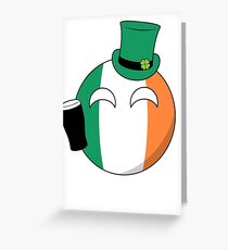 Ireland Ball Greeting Card