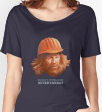Maelstrom - Never Forget - Construction Worker Women's Relaxed Fit T-Shirt