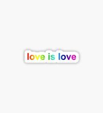 love is love Sticker