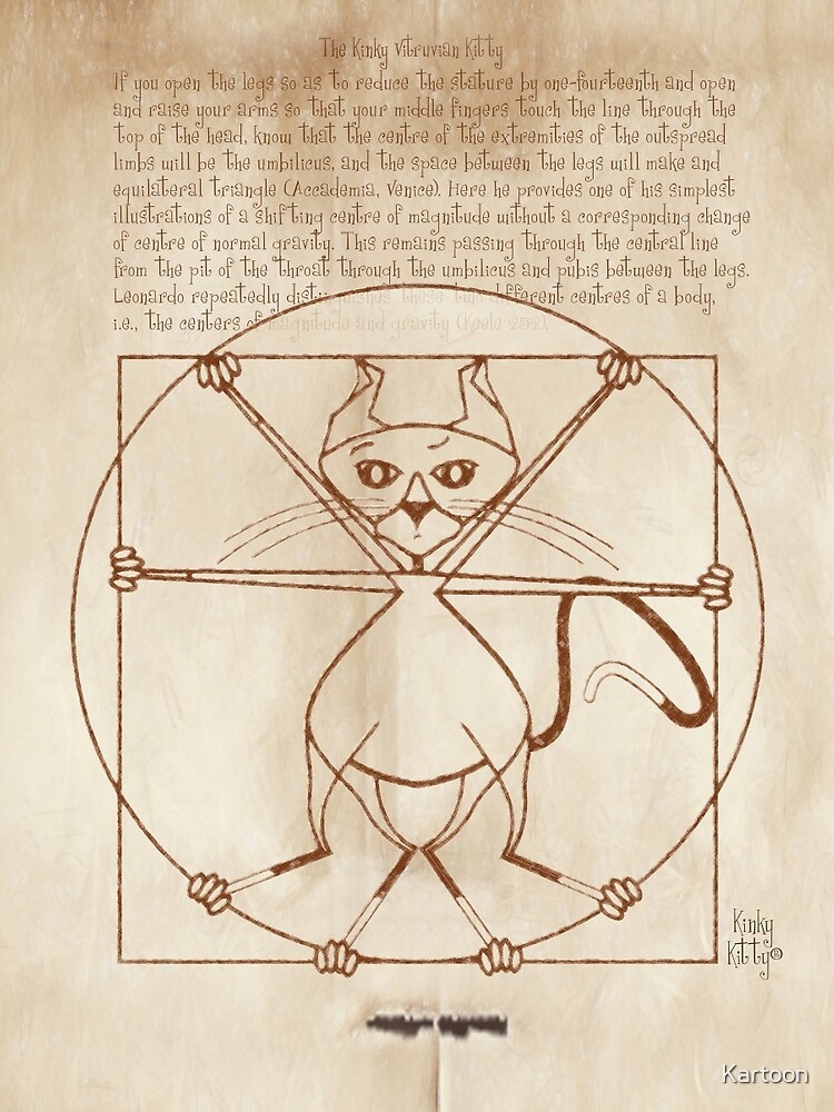 KINKY KITTY - The Kinky Vitruvian Kitty by Kartoon