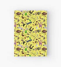 bobs burger minimal pattern Hardcover Journal