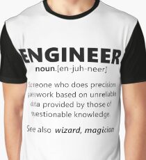 "Engineer" funny definition Graphic T-Shirt