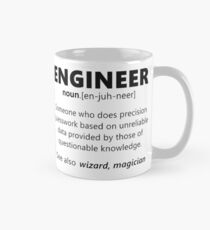 "Engineer" funny definition Classic Mug