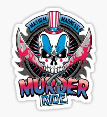 Murder Ride Sticker