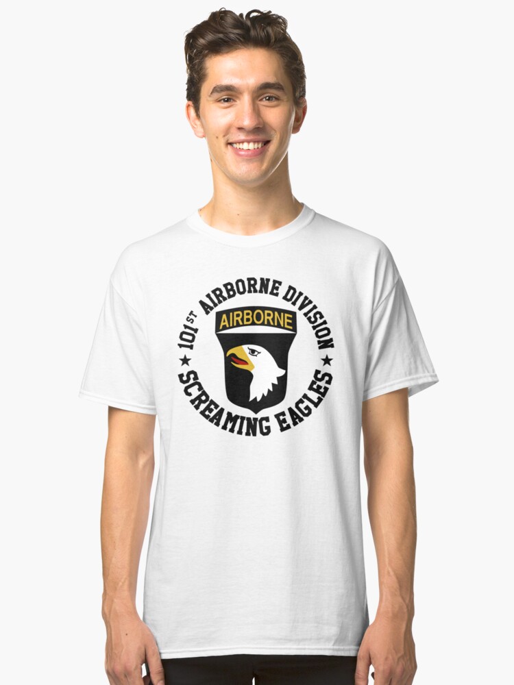 screaming eagles t shirt