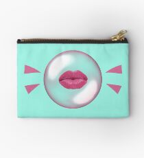 Bubblegum Bubble und Lippen2 Studio Clutch