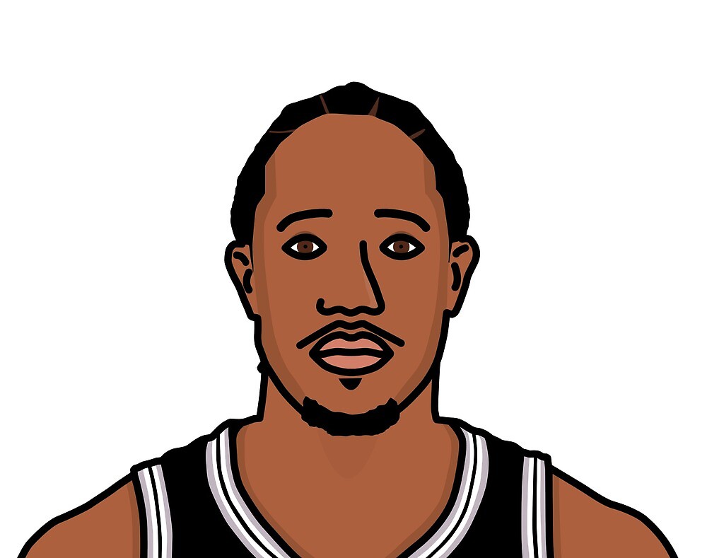 Demar Derozan Nba Cartoon Style By Repurteam Redbubble