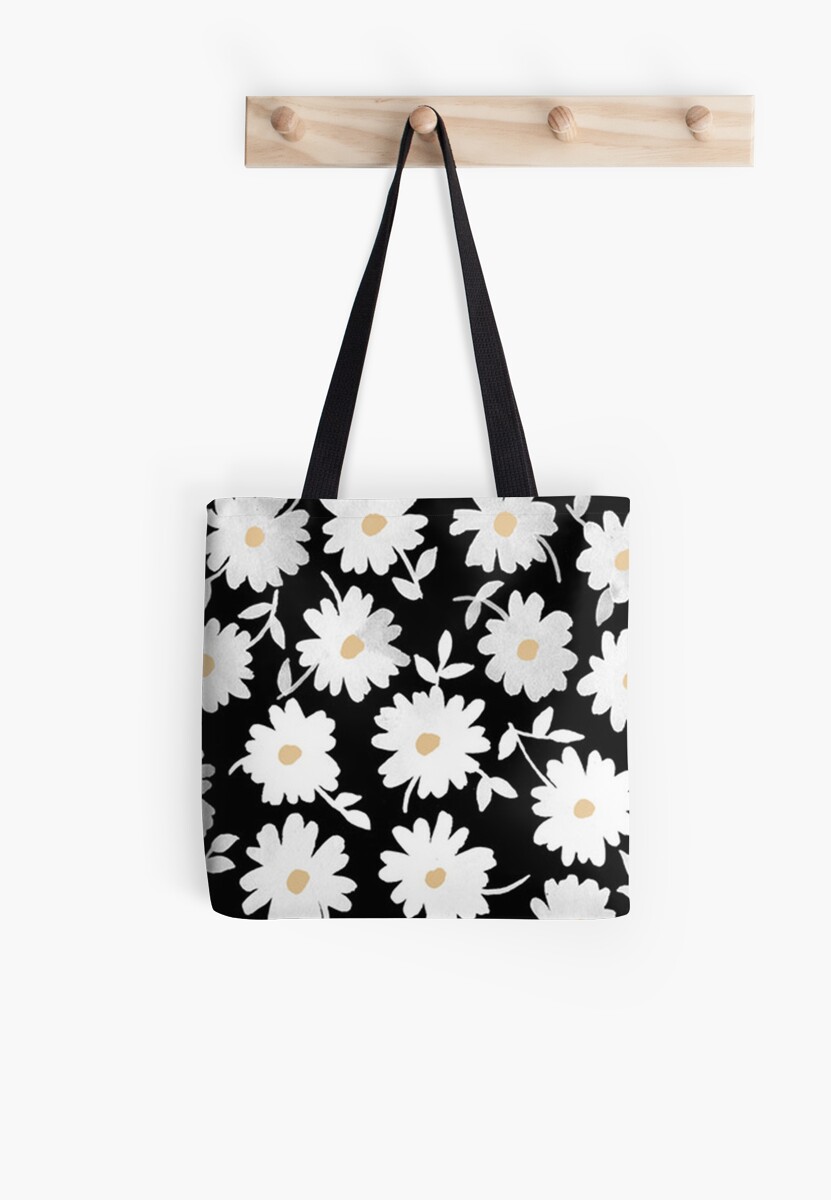 "All over Daisy Print" Tote Bag by areckewey Redbubble