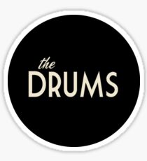 The Drums logo Sticker