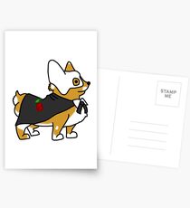 Corgi Of The Opera Postcards