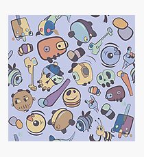 abstract characters Photographic Print