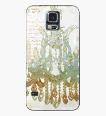 Gold and Teal Chandelier Case/Skin for Samsung Galaxy