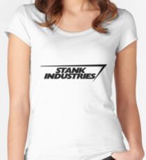 Stank Industries Tailliertes Rundhals-Shirt