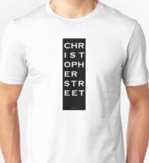 Christopher Street - NYC - Black Unisex T-Shirt