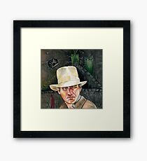 Indiana Jones. Framed Print