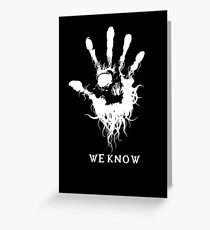 Dark Brotherhood Greeting Card