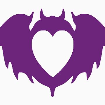 Clandestine Bat Heart - Purple Purple Pullover Hoodie | Redbubble