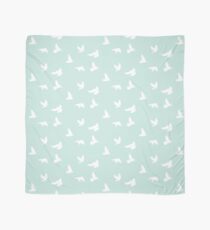 Doves in Flight, Seafoam Scarf