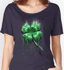 Four Leaf Clover Women's Relaxed Fit T-Shirt
